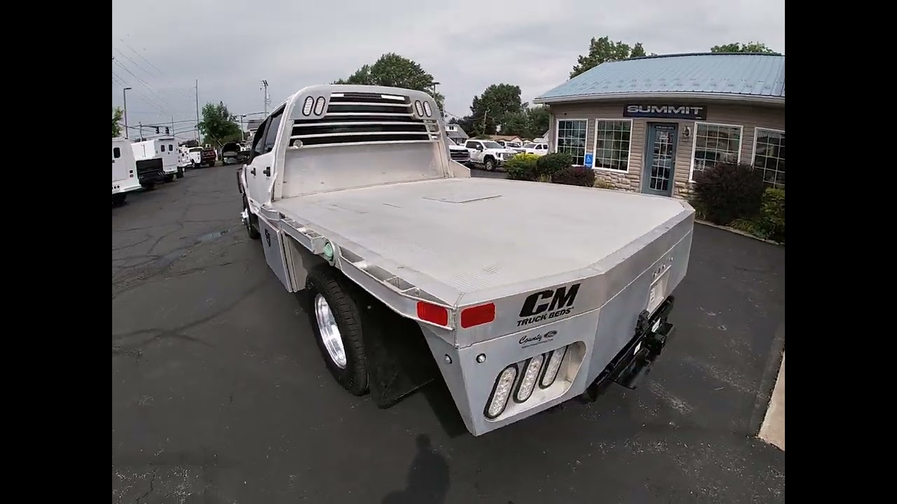 2021 Ford F350 FLAT BED 4x4 DIESEL ALUM FLAT BED - Video