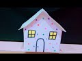 DIY Paper House Quick And Easy Paper House Diy Decor For Christmas