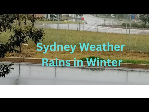 Sydney Rains during winter in Hindi| Unpredictable weather | Rains in  Australia