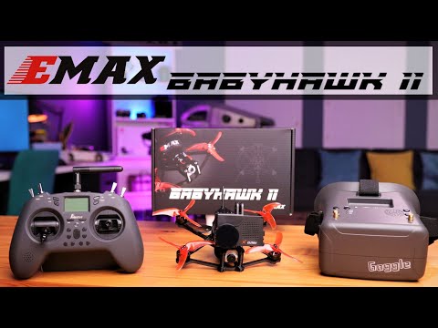 EMAX BabyHawk II Analog Setup & 1st Flight | Important Step for Analog Pilots