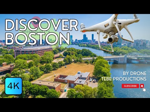 DISCOVER Boston Area - Jamaica Pond, Charles & Mystic River | 4K Drone Footage