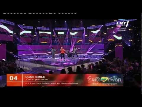 Ugne Smile - „Call to your mum" @ Eurovizijos dainų konkurso nacionalinė atranka (2012)