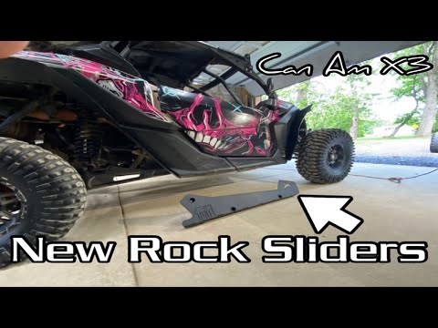Rock Slider Installation for the Can Am Maverick X3 | Low Profile | Willie V Hubbard | SH TUBE