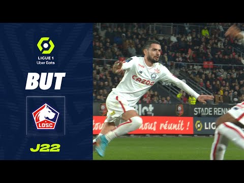 But Rémy CABELLA (85' - LOSC) STADE RENNAIS FC - LOSC LILLE (1-3) 22/23