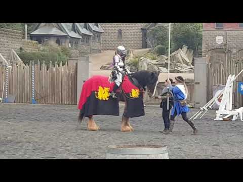 Highlights from the 2021 Keith Ryall Memorial Joust  at Kyral Castle, Ballarat, Australia