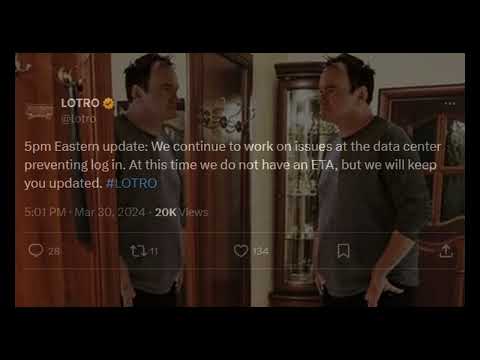 LOTRO Severs are down~ Meme