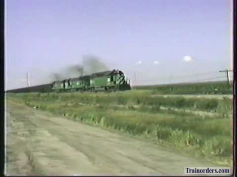 Classic Railroad Series 292 - BN and UP in Nebraska August 1984
