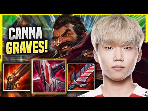 CANNA IS A MONSTER WITH GRAVES! - NS Canna Plays Graves TOP vs Gangplank! | Preseason 2022