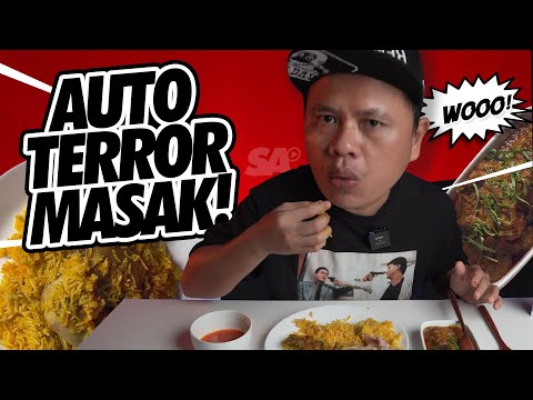 Nasi Arab Mastina Hashim Dimakan Dengan Rendang Daging, Auto Sedap!