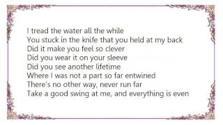 Chvrches - Gun KDA Remix Lyrics