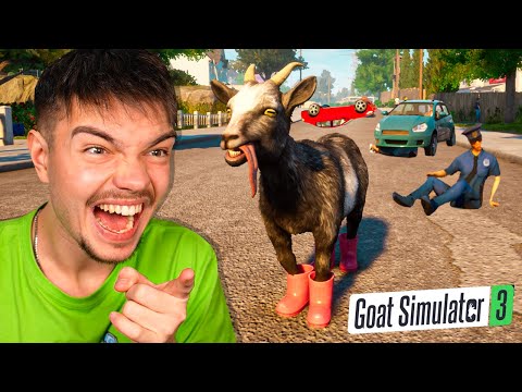 ZAGRAŁEM W NAJŚMIESZNIEJSZĄ GRĘ NA ŚWIECIE! (Goat Simulator 3)
