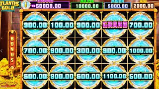 HUGE BIG WIN on SLOT Atlantis Gold! 💰 Free Spins, Multipliers & Hidden Treasures! 🎰