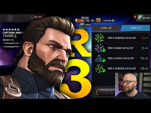 Prestige Update - Rank 3 Captain America | Marvel Contest of Champions