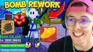 The bomb is REWORK and new ISLAND!? (week 5 blox fruits)