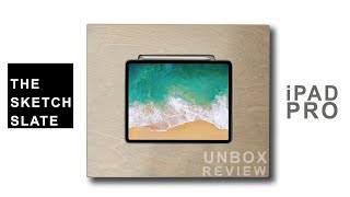 The SketchSlate Ipad Pro Review Best Drawing accessories | Darkboard Sketchboard Pro Alternative M4