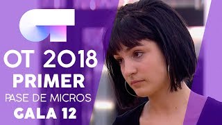 &quot;SEVEN NATION ARMY&quot; - NATALIA | PRIMER PASE DE MICROS GALA 12 | OT 2018