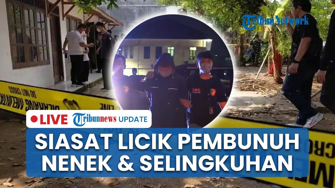 LIVE: Akal Bulus Cucu Pembunuh Nenek dan Selingkuhan di Banyumas, Motif Ingin Kuasai Harta Korban