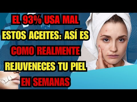 93% ARE USING THESE OILS INCORRECTLY: THIS IS HOW YOU REALLY REJUVENATE YOUR SKIN IN WEEKS | Heal...