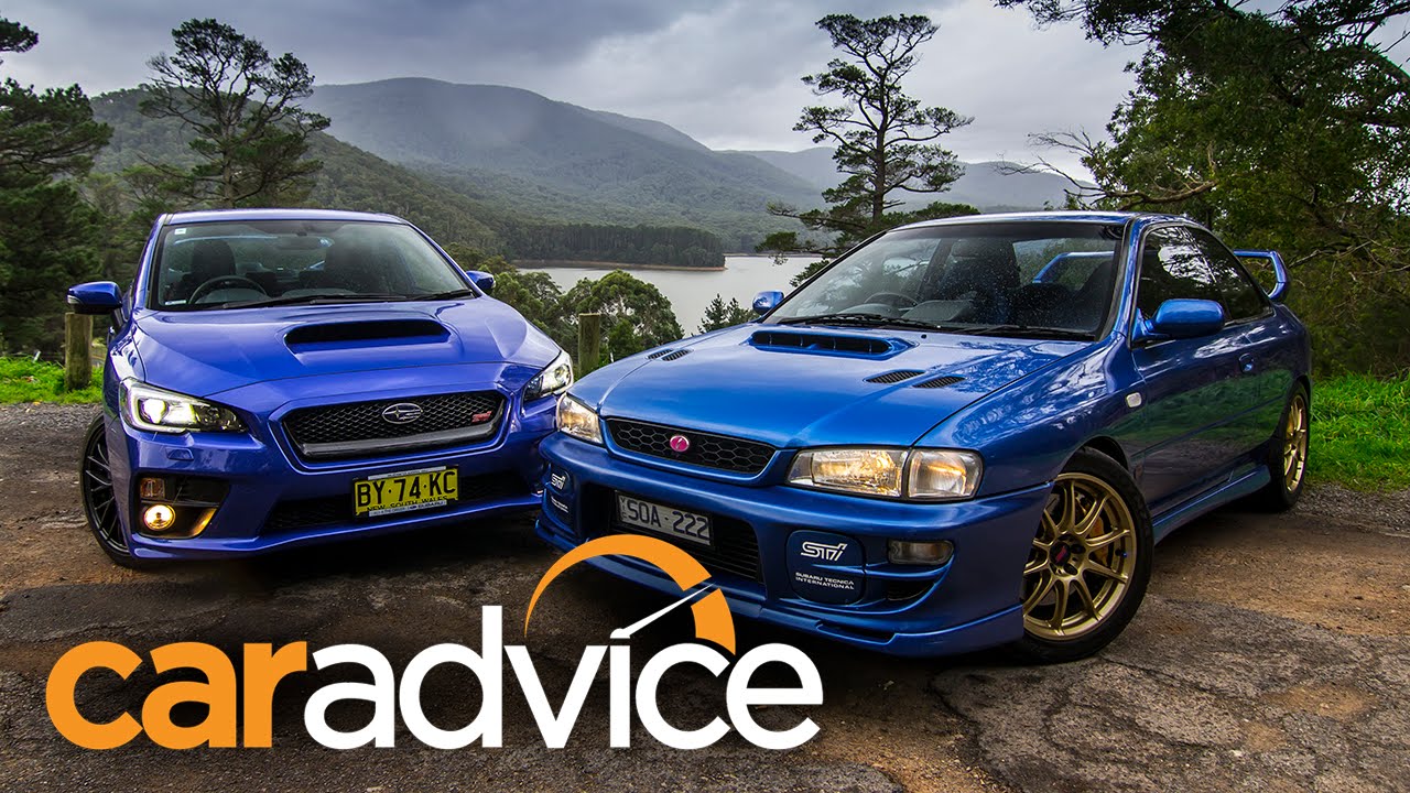Subaru WRX STI comparison video: 2015 sedan v 1999 two-door