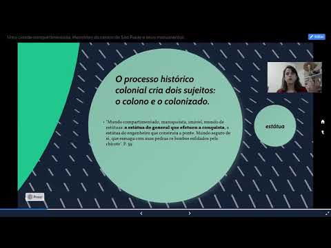Jornada do Patrimônio 2020 - Palestra: Uma cidade compartimentada - Memórias do centro de São Paulo