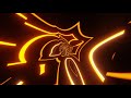VJ LOOP NEON Golden Yellow Tunnel Abstract Background Video Simple Lines Pattern 4k Screensaver