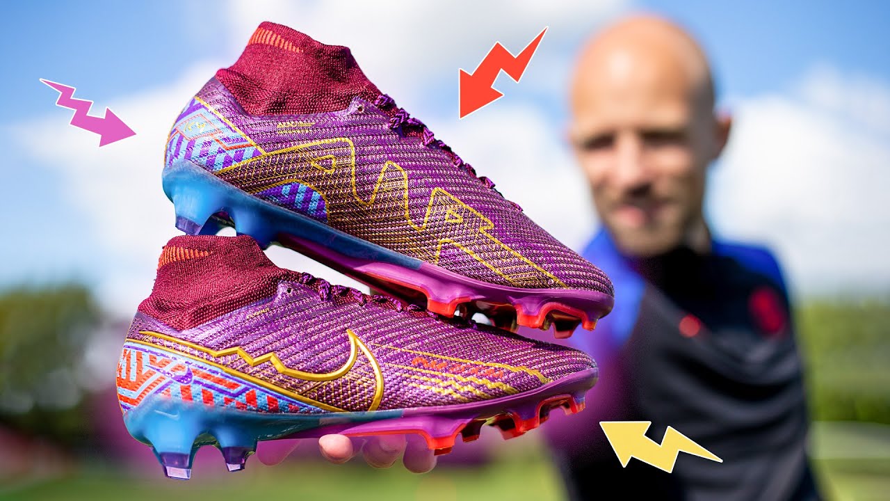 Watch video Mbappe got new boots and they're ____________! Now Mbappe got new boots and they're ____________!