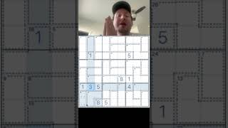 Expert Killer Sudoku Tip 8 (Verticals = 45)  #puzzle #expert #killersudoku #tipsandtricks