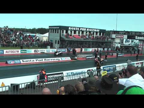 FIA/FIM European Drag Racing Championships Finals 2014 - Santa Pod