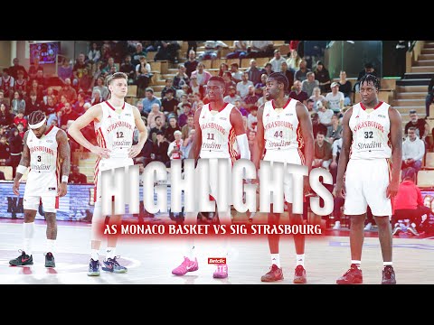 [Highlights J11] AS Monaco Basket vs SIG Strasbourg