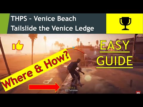 How to Tailslide the Venice ledge? - Guide - Tony Hawk's Pro Skater 1 and 2