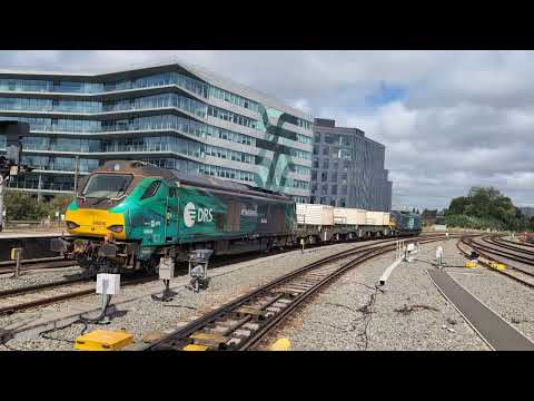 DRS Class 68's no's: 68034-68006 @ Bristol TM (6M67) 22/08/2024.