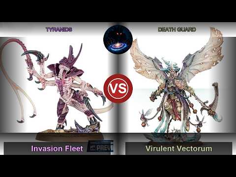 Battle Report! New Tyranid Prime with Lash Whip takes on Virulent Vectorum