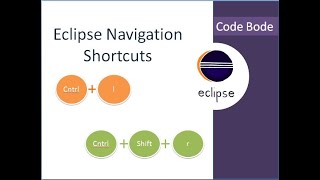 Eclipse Navigation Shortcuts You must Know |Eclipse Tips &amp; Tricks| Eclipse Tutorial | Code Bode