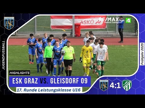 🟣 U16L ⚽️ ESK Graz 🆚 Gleisdorf 09 vom 13.04.2025