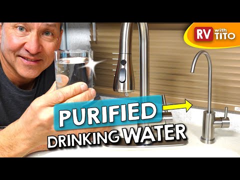 ACUVA Water Purifier Installation and Kitchen Faucet Upgrade | RV With Tito DIY