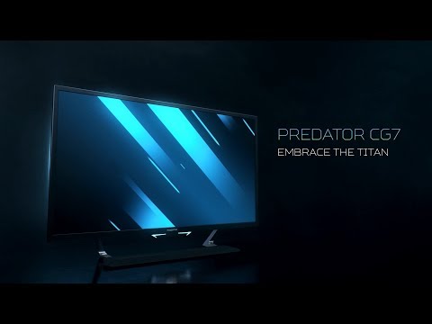 Predator CG7 Large Format HDR Gaming Display – Embrace the Titan | Predator