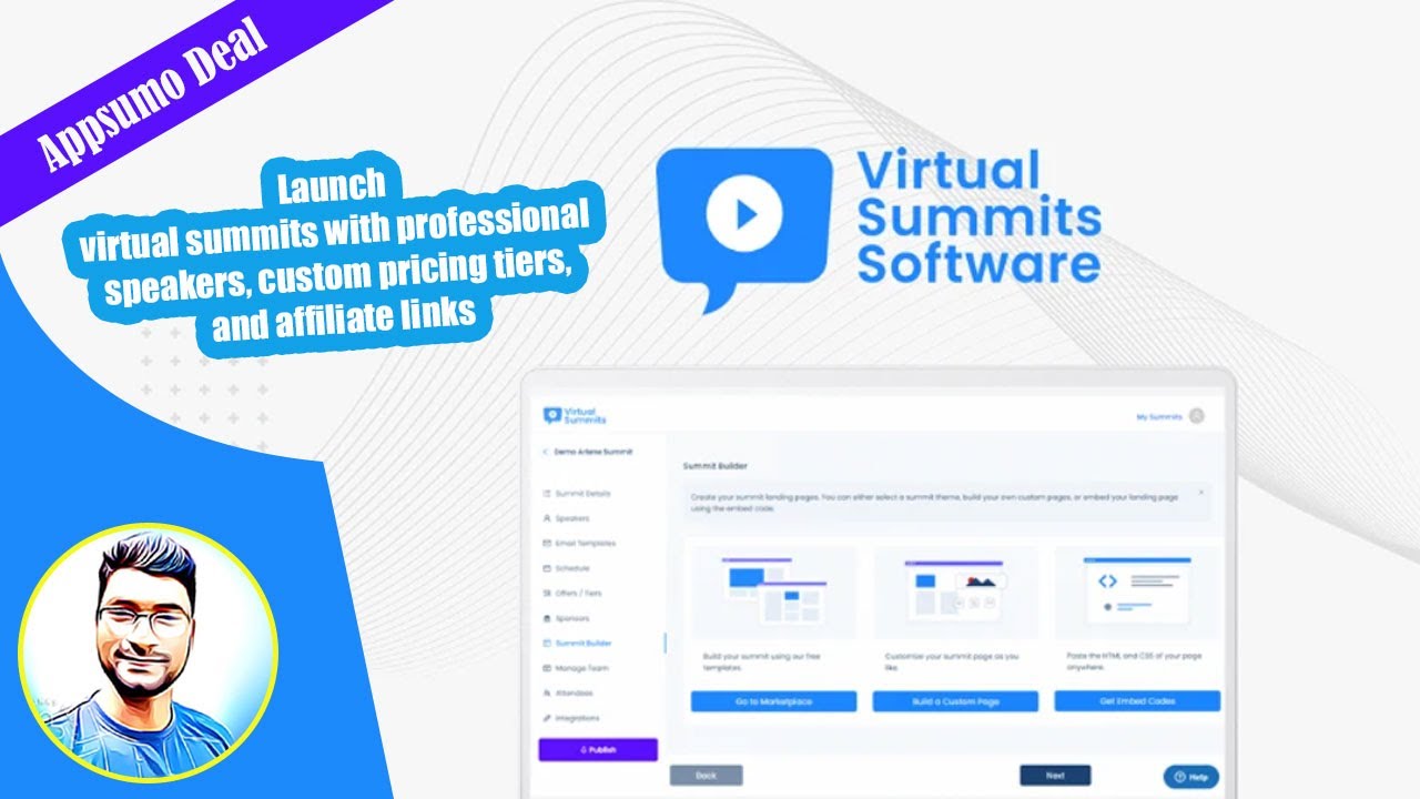 Virtual Summits Software Review: Appsumo Lifetime Deal | Host Big Ticket Virtual Events