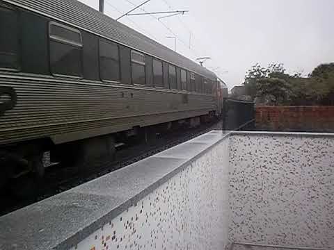 Comboio intercidades em Castelo Branco