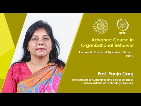 Advance Course in Organizational Behavior Promo Video By Prof Pooja Garg