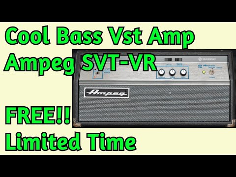 HOW TO Get 100% FREE a Bass PLUGIN From PLUGIN ALLIANCE - Ampeg SVT-VR Classic  - amnerhunter.com