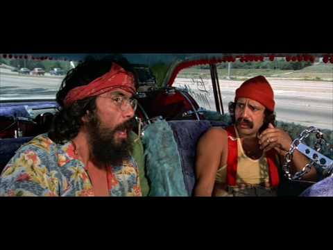 Up In Smoke 1978 POLICE PULL OVER STONED BUDDIES