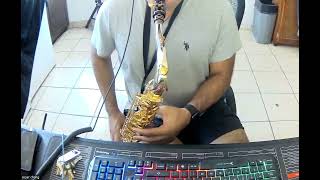 10MFAN ARTIST Cesar Chang showing the vibrant sound of his 10MFAN ROBUSTO tenor mouthpiece 8/29/22