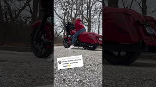 Embrace Fear &amp; Ride! #girlswhoride #baggers #streetglidespecial #dirtyair