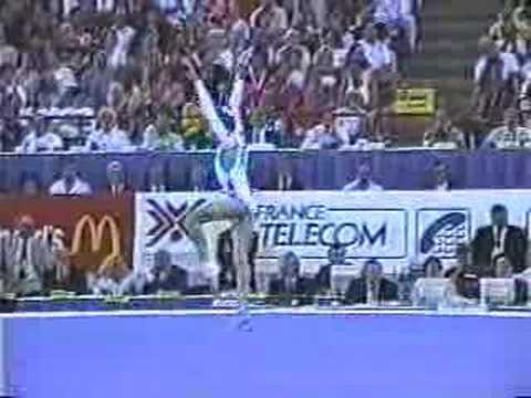 Svetlana Ivanova Todorova 1991 Gymnastics FX Bulgaria