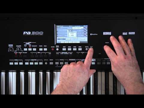 KORG Pa300 Video Manual - Part 4: Song Play