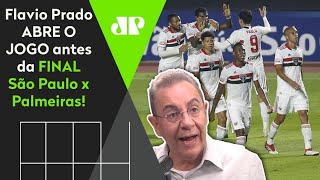 Flavio Prado abre o jogo sobre a final entre São Paulo e Palmeiras