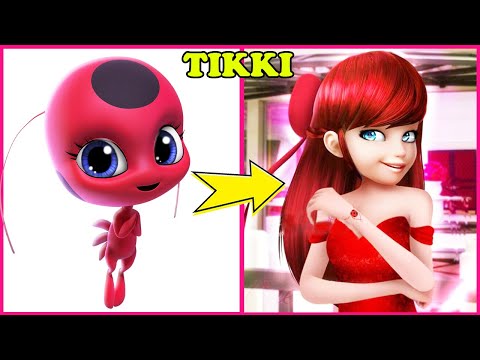 MIRACULOUS LADYBUG Kwamis As Humans 💥 Cartoon Characters