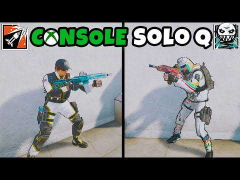 Console Solo To Champ BUT I Only Use ASH & ELA - RAINBOW SIX SIEGE