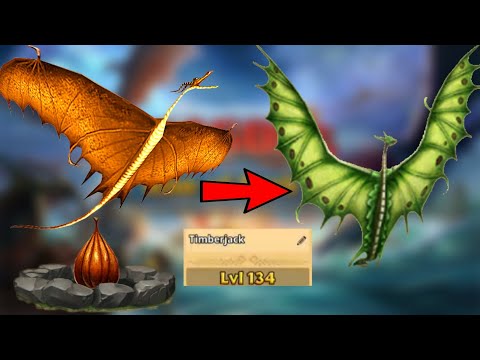 Timberjack Max Level 134 Titan Mode - Dragons:Rise of Berk