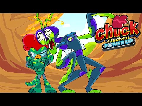 Chuck Chicken 🐔 Power Up - Special Edition 🐉 Chuck Chicken vs Fruit Fever 🐛 ⚡ Superhero cartoons